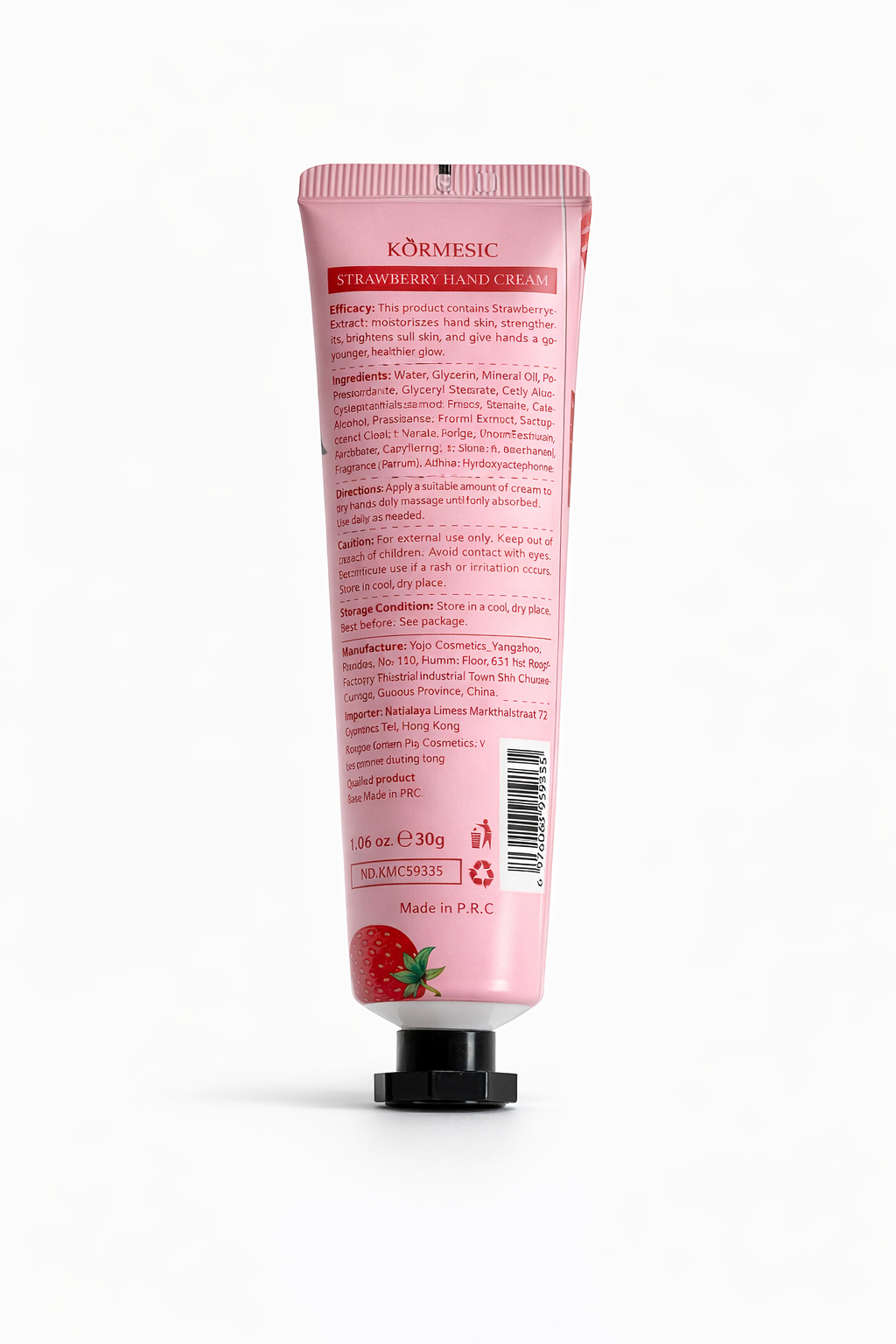 Strawberry Hand Cream